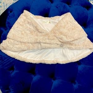 Eliza J Cream Formal Wrap M